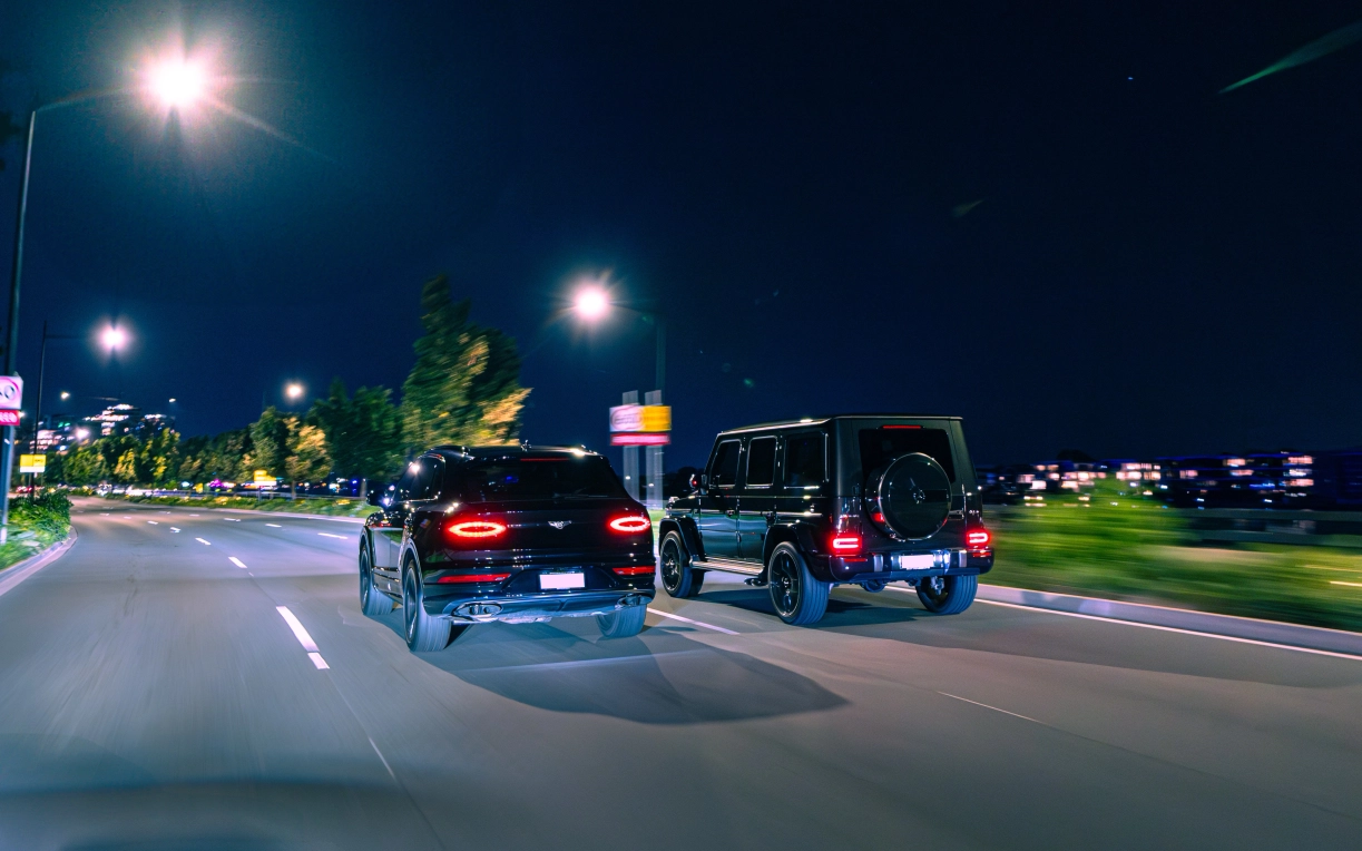Luxury S-Class ride & VIP G-Wagon ride